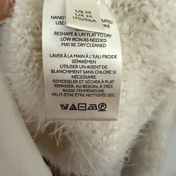 Free People V- Neck Fuzzy Sweater Ivory
Size Medium - Picture 7 of 11